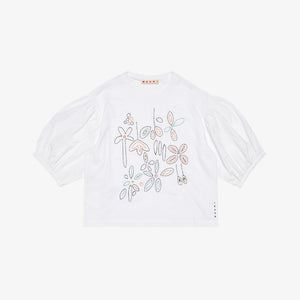 Marni Flower T-Shirt - White