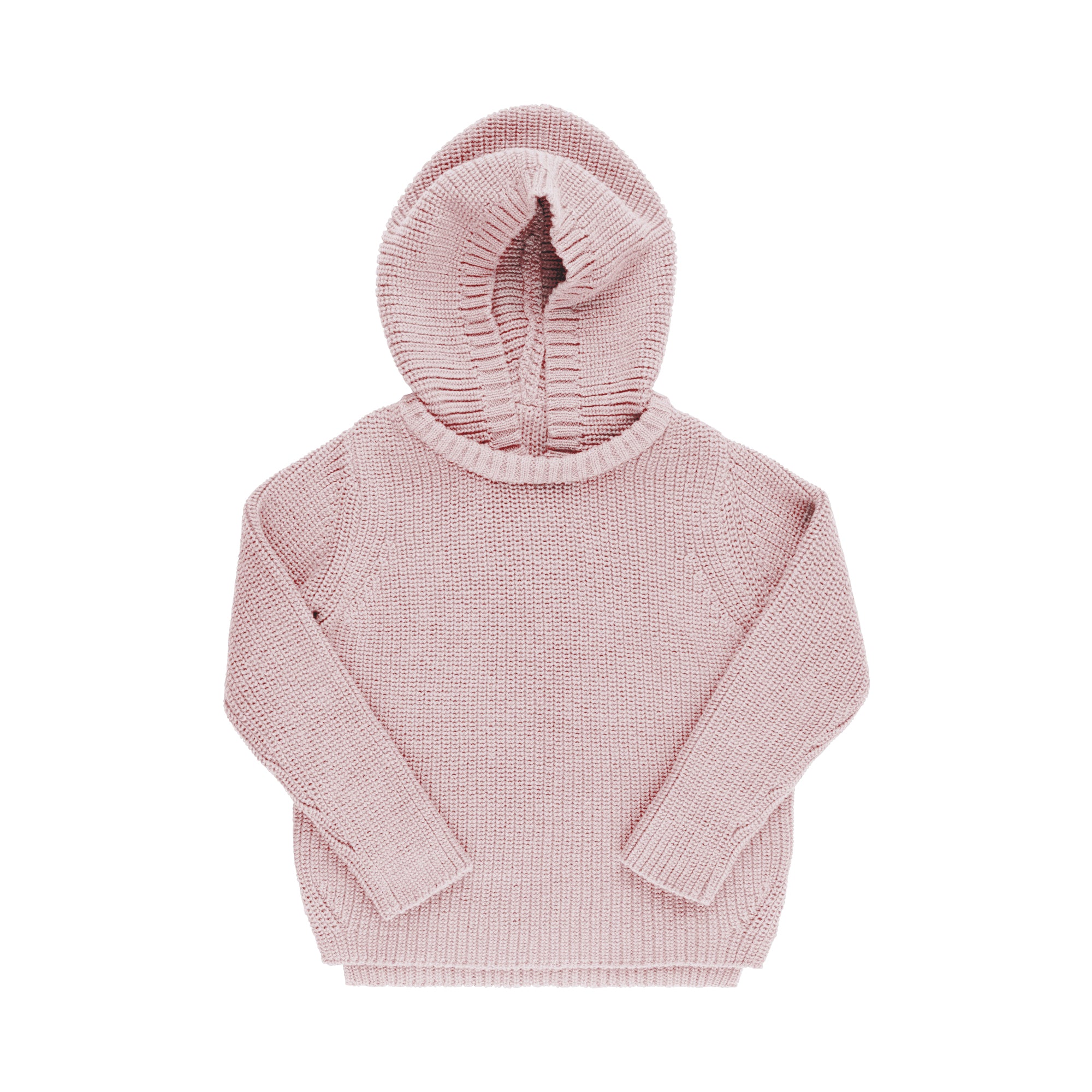 Pippin Hooded Knit Sweater With Leggings - Heather Lilac