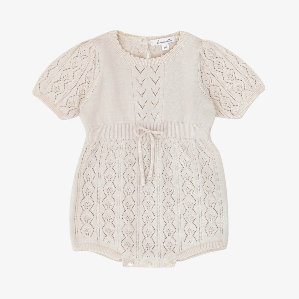 Louisiella Ione Romper - Cream Beige