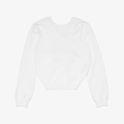 N21 Twist Sweater - White