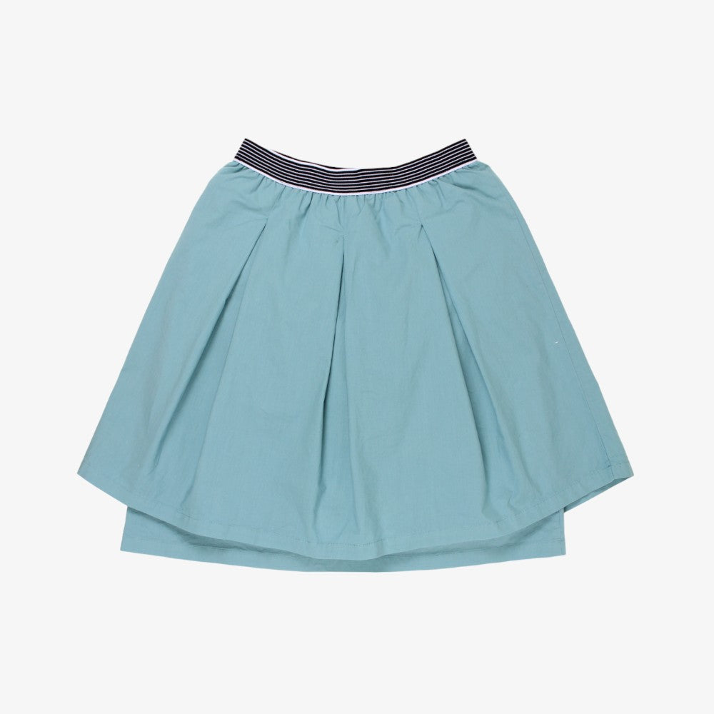 Raquette Pleated Tennis Skirt - Mineral Blue