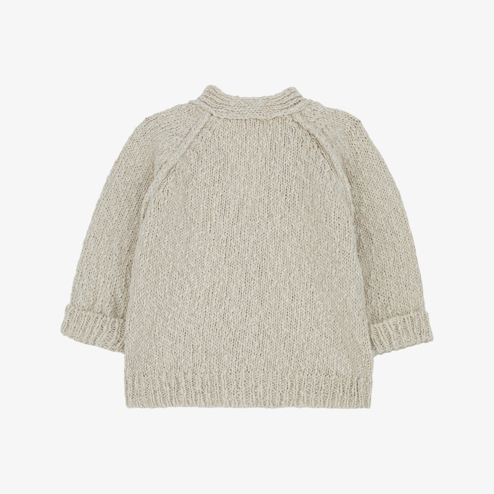 1+ In The Family Tadeo Cardigan - Natural