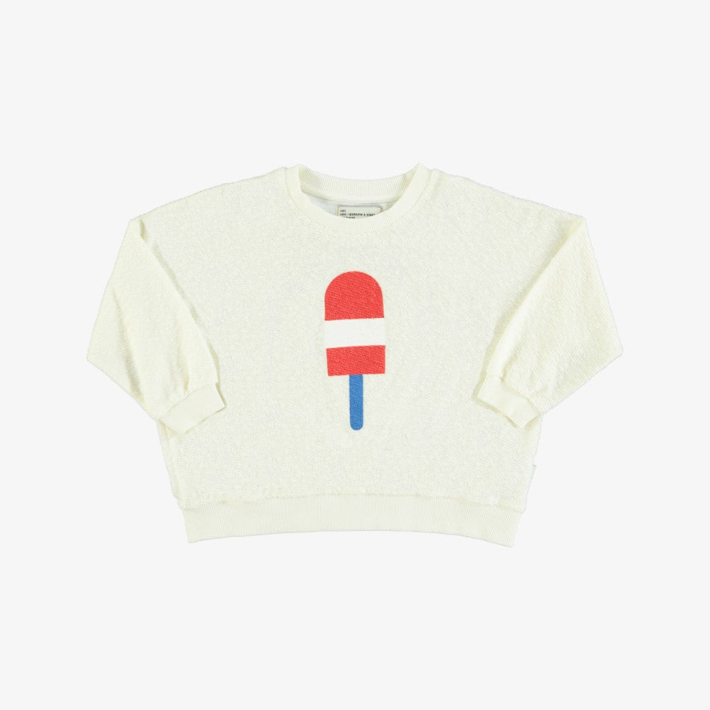 Piupiuchick Ice Cream Sweatshirt - Ecru