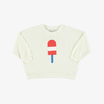 Piupiuchick Ice Cream Sweatshirt - Ecru