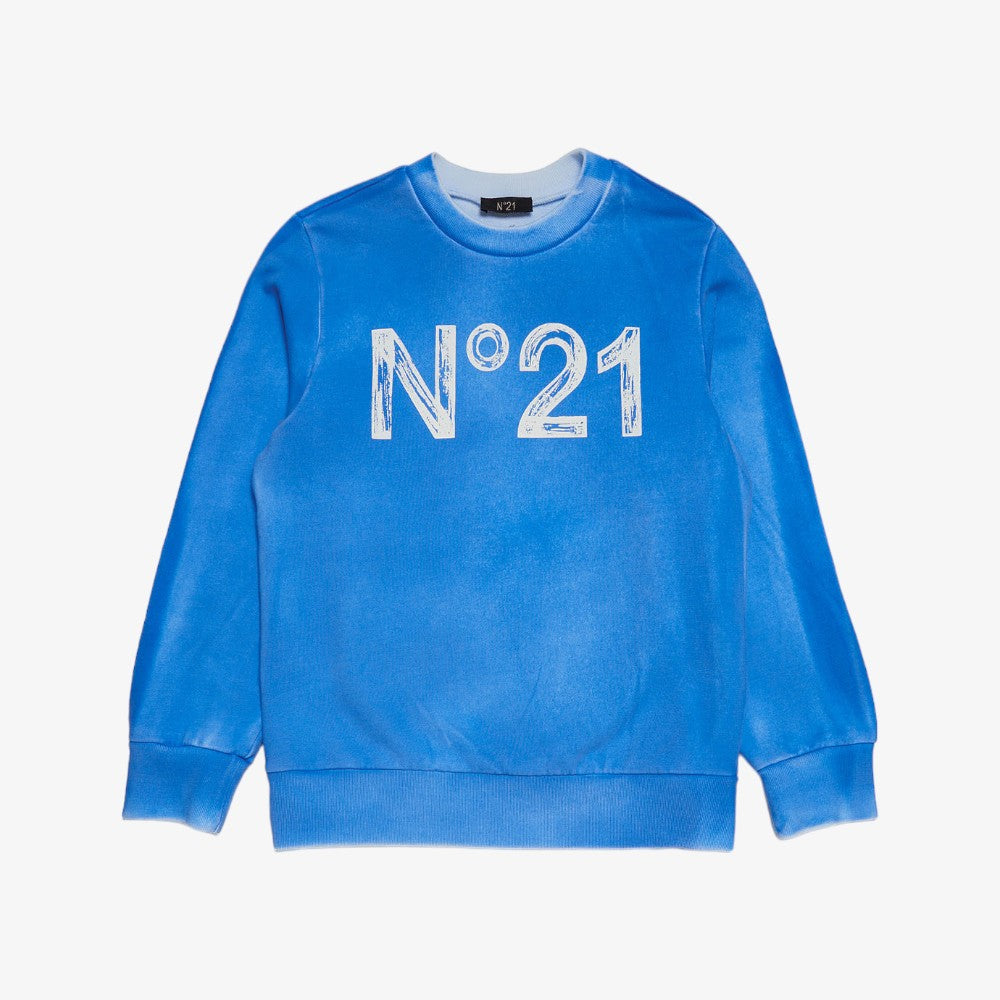 N21 Logo Sweatshirt - Blue