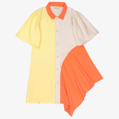 Bonnie &amp; The Gang Willia Shirt Dress - Biscuit-orange