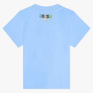 Kenzo Letters T-Shirt - Pale Blue