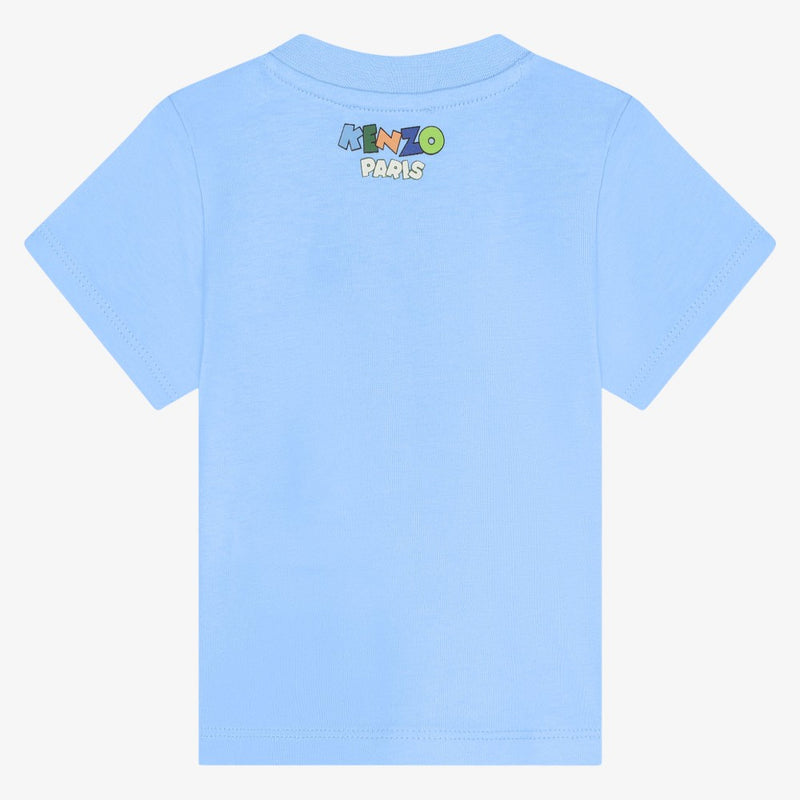 Kenzo Letters T-Shirt - Pale Blue