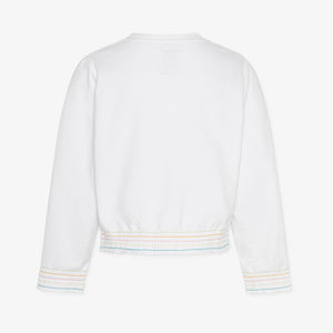 A076 Brady Sweater - White