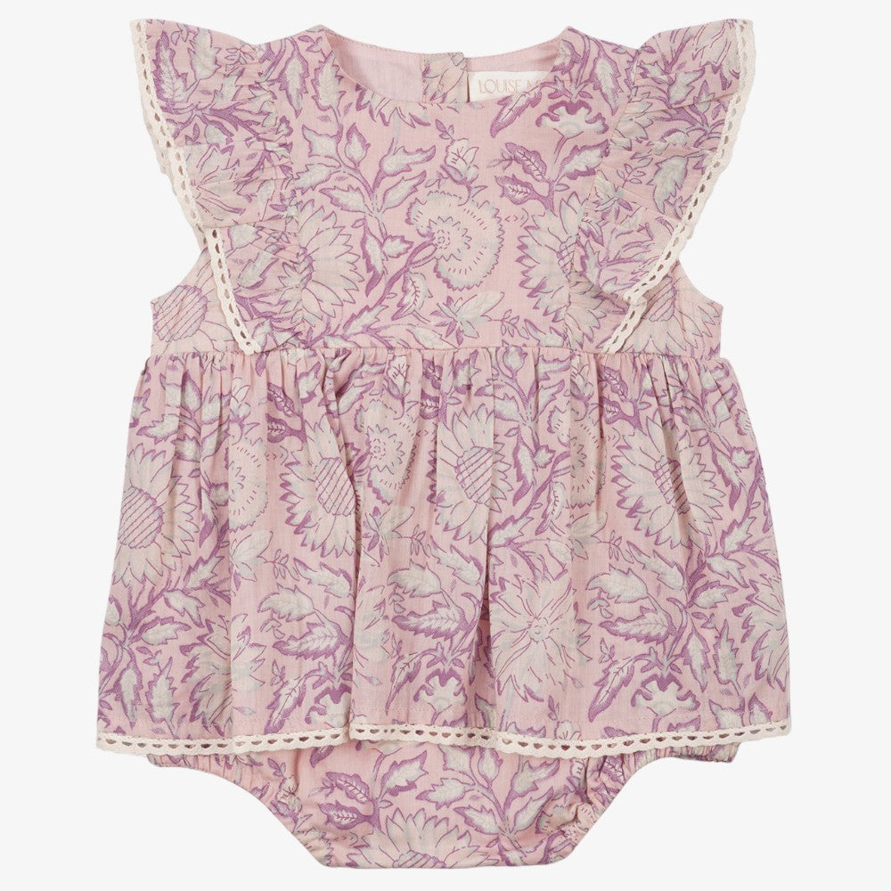 Louise Misha Lena Romper - Pink Daisy