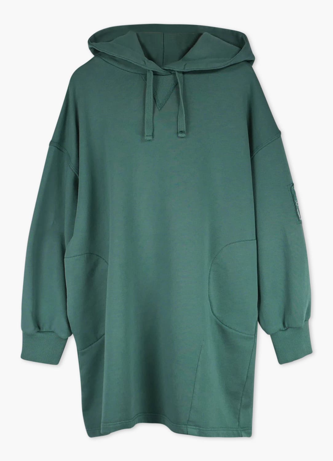 Lmn3 Hooded Dress - Green