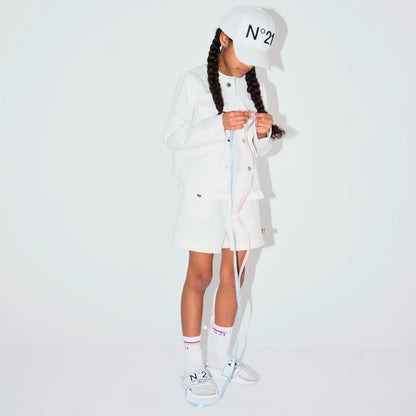 N21 Jacket With Pockets - White