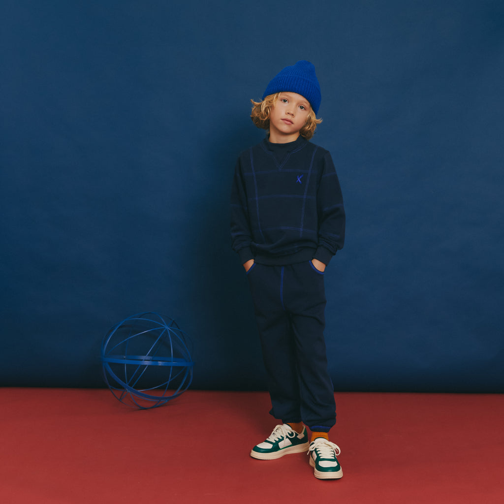 Hey Kid Stitched Trousers - Navy