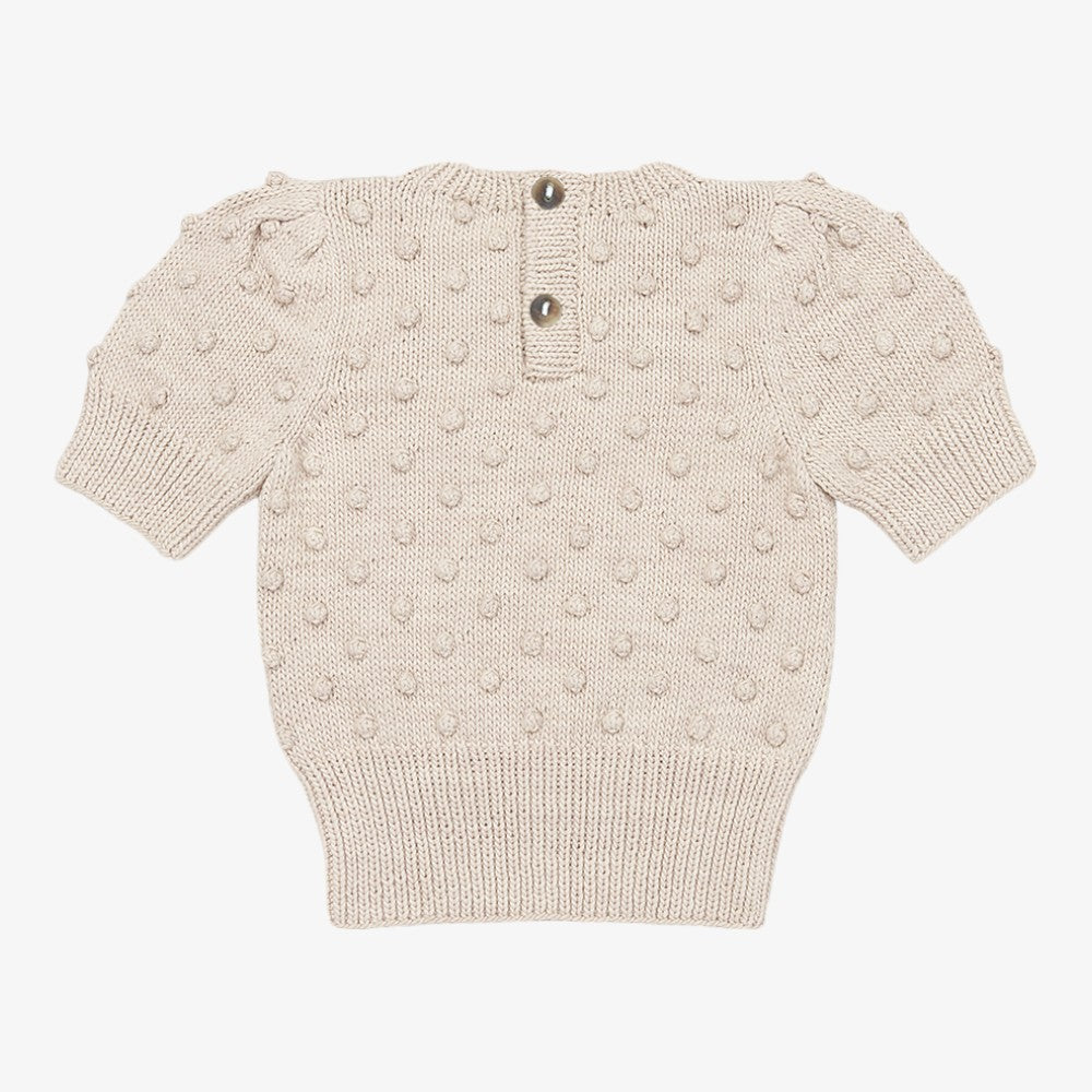 Misha & Puff Ellie Popcorn Sweater - Moon