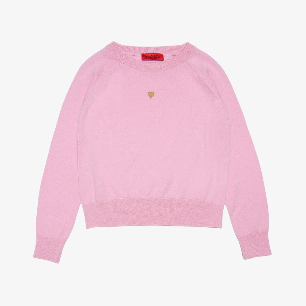 Max &amp; Co Little Heart Sweater - Pink