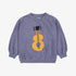 Bobo Choses Guitar Sweatshirt - Prussian Blue