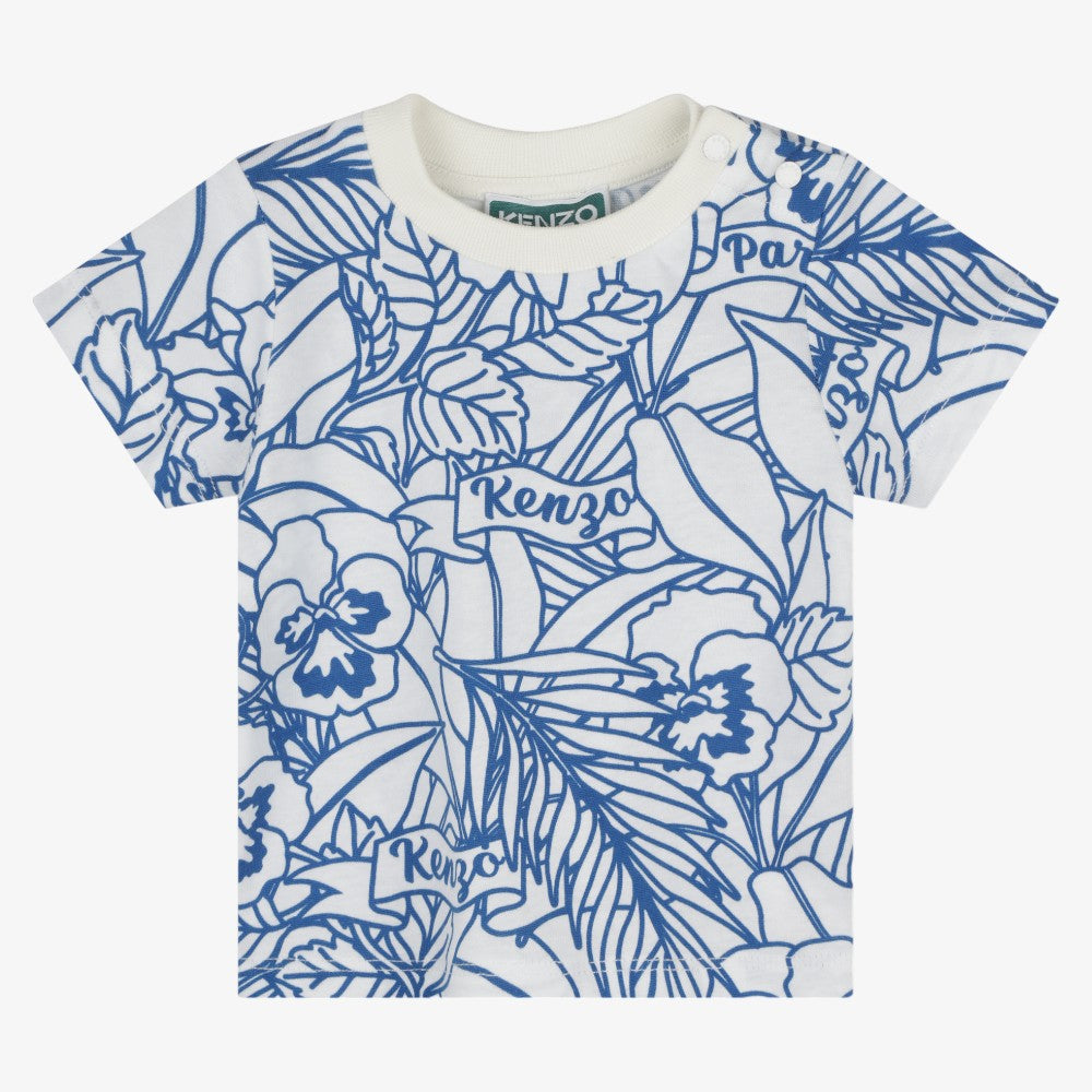 Kenzo Flower T-Shirt - Ivory
