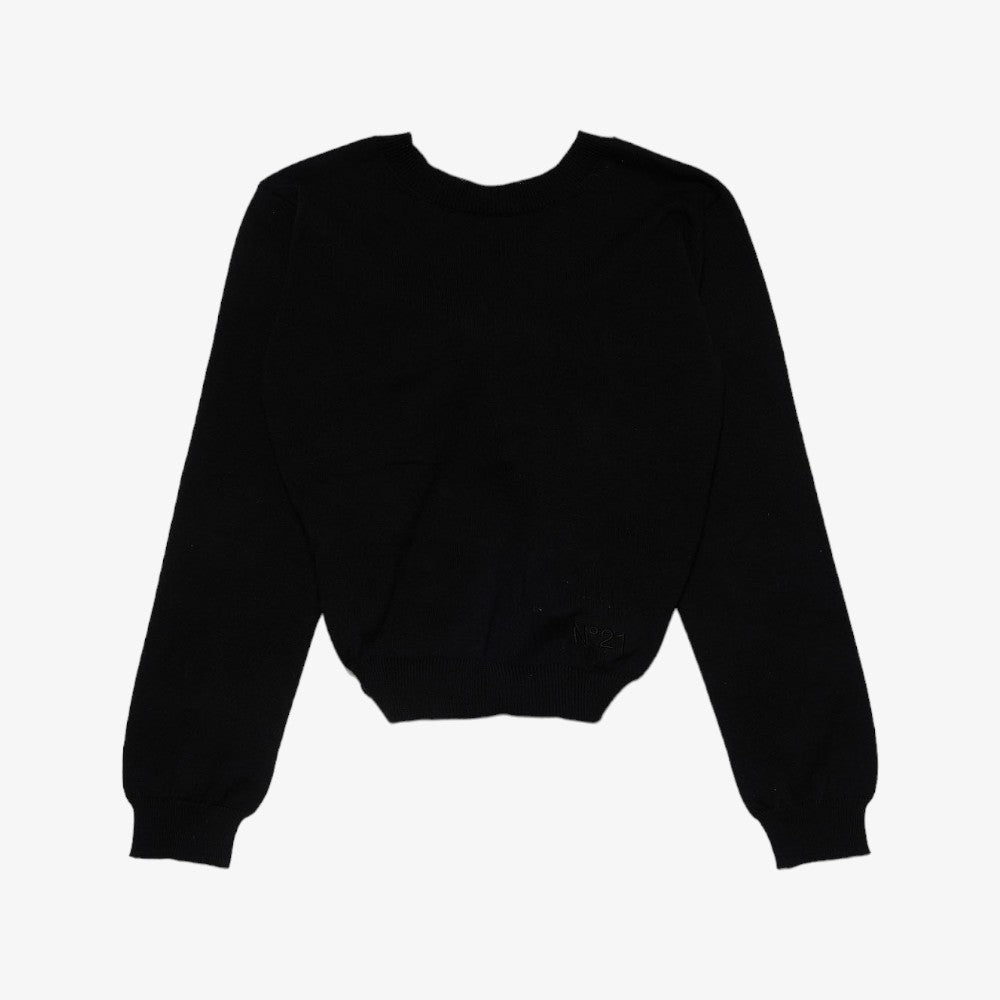 N21 Twist Sweater - Black