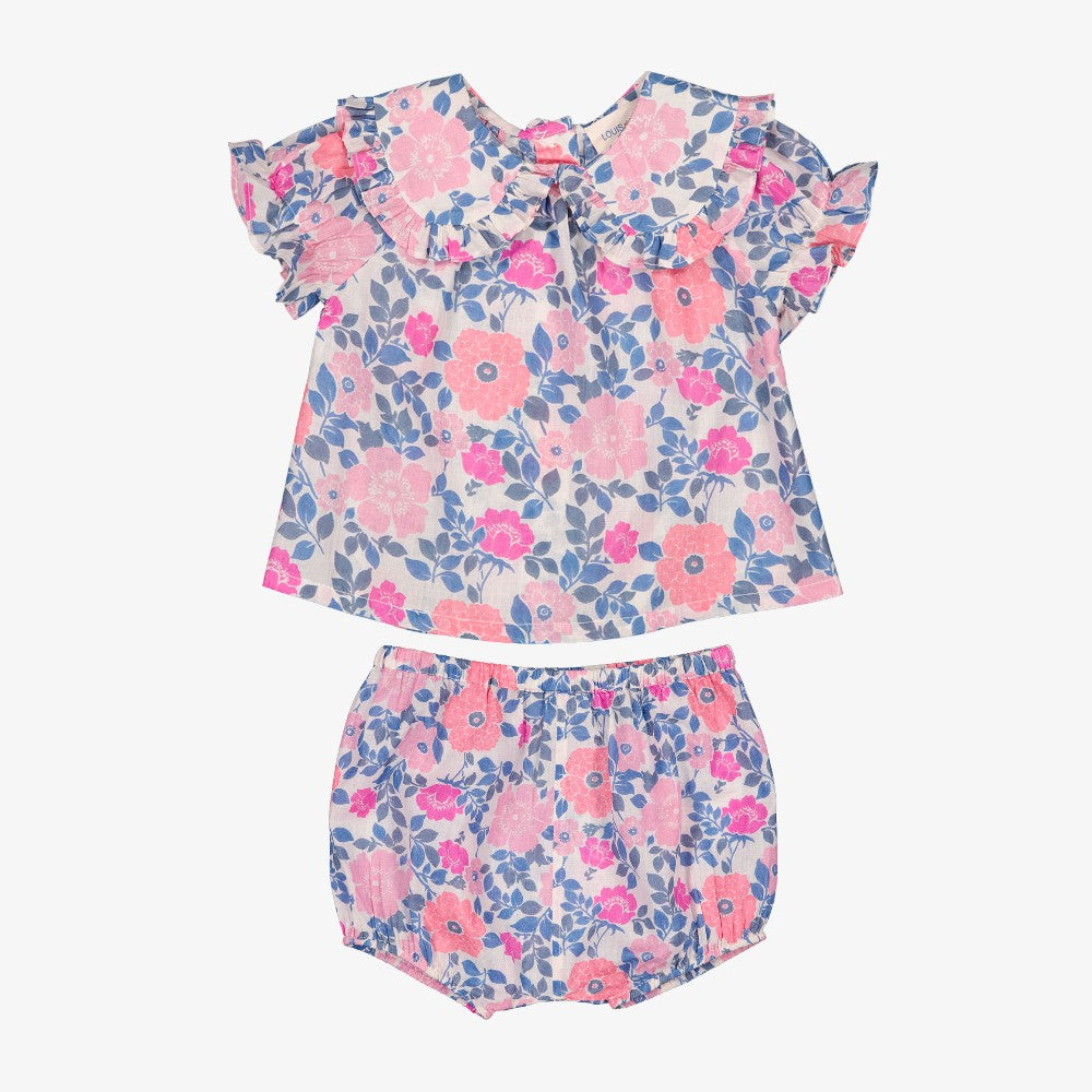 Louis Loiuse Indie Blouse And Bloomer - Lilac