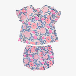 Louis Loiuse Indie Blouse And Bloomer - Lilac