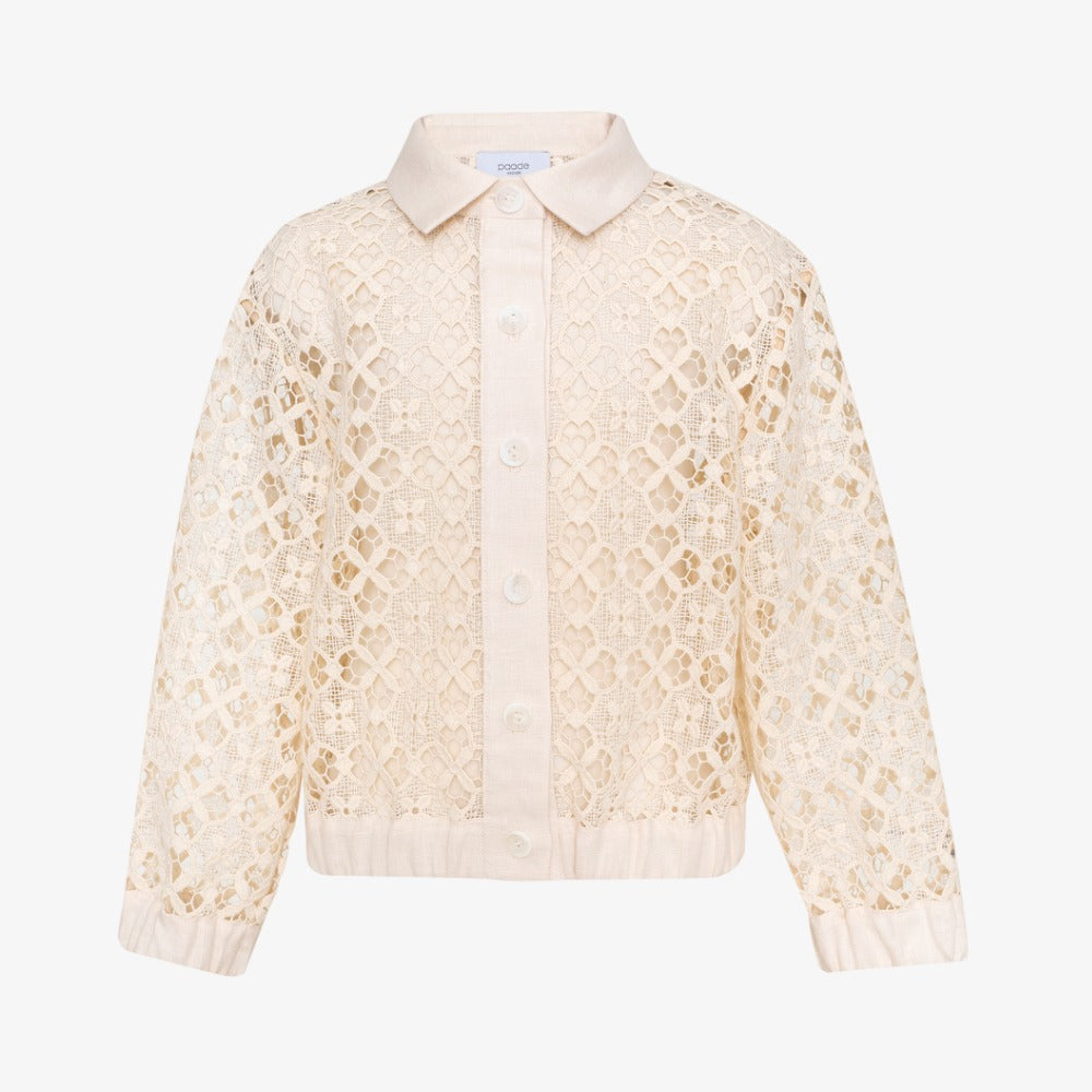 Paade Mode Lace Jacket - Beige