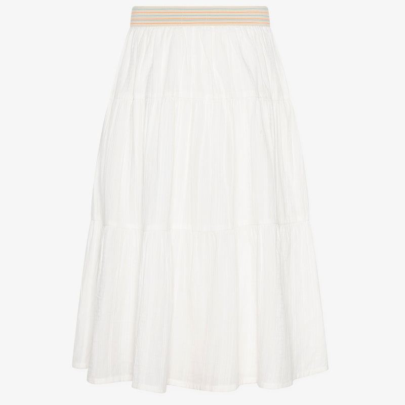 A076 Nikki Dobby Skirt - White