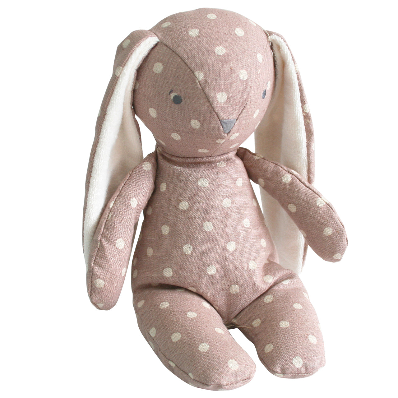 Bobby Floppy Bunny - Mauve Spot