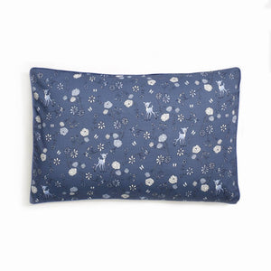 Gooselings Into The Woodlands Pillow - Blue