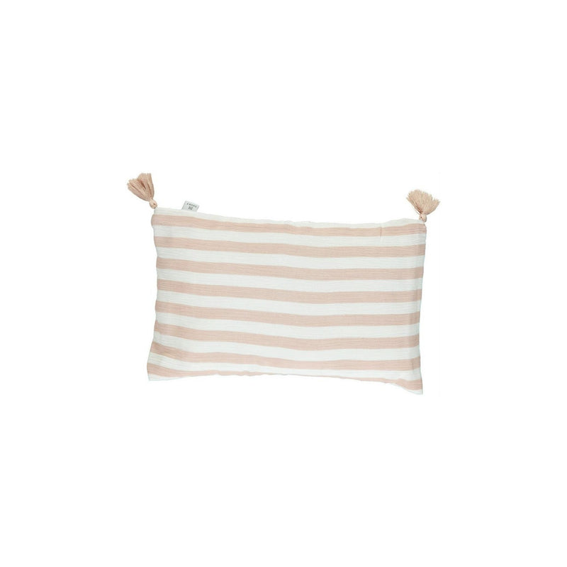 Suuky Striped Mini Pillow - Pink