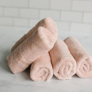 Natemia Organic Baby Washcloths - Pink
