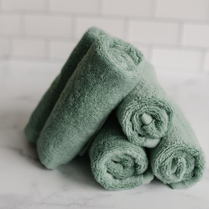 Natemia Organic Baby Washcloths - Sage
