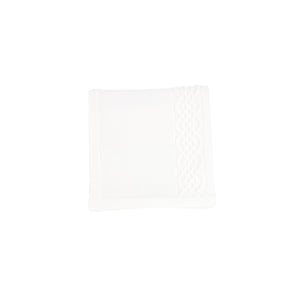 Lilette Knit Bris Blanket - White