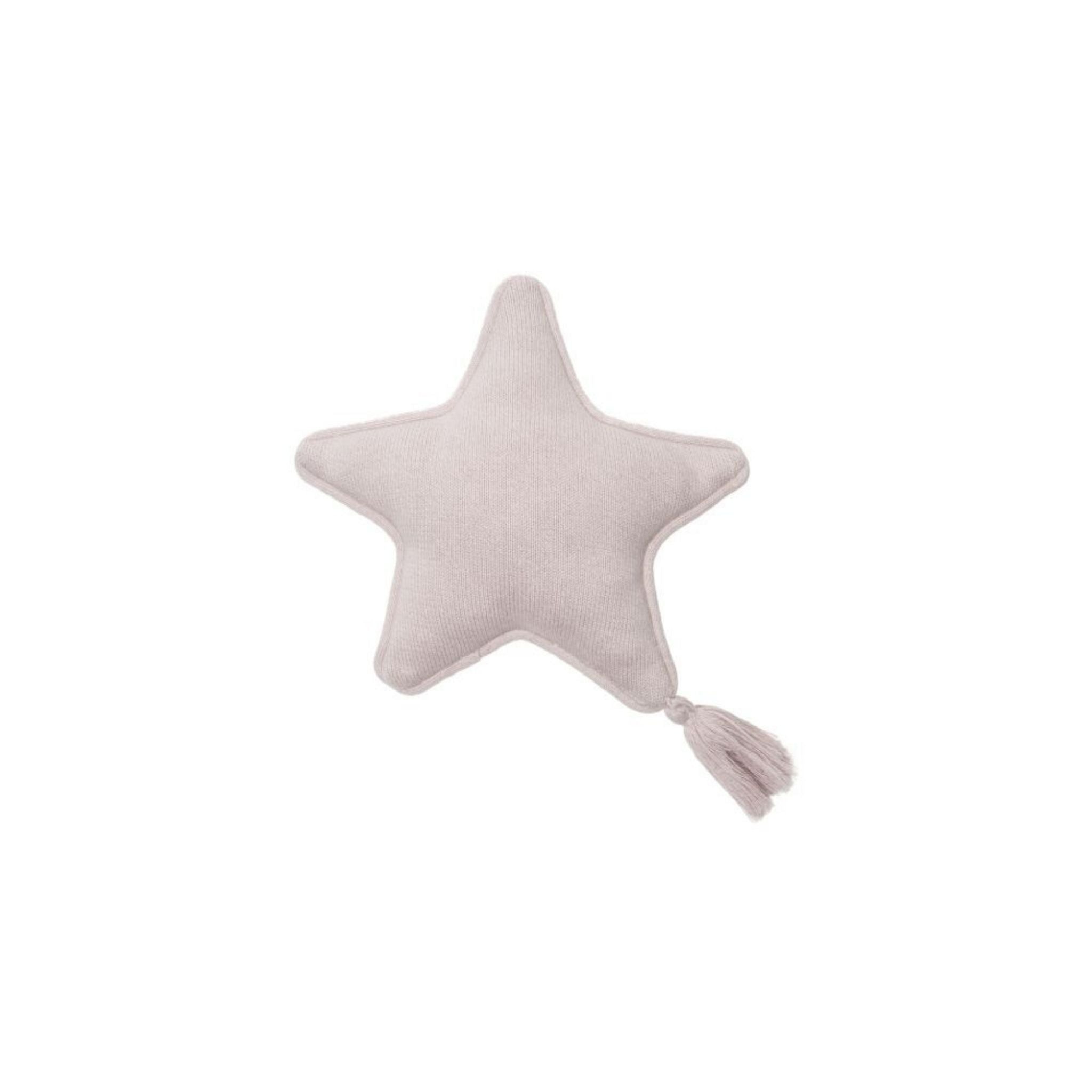 Lorena Canals Knitted Cushion Twinkle Star - Pink Pearl