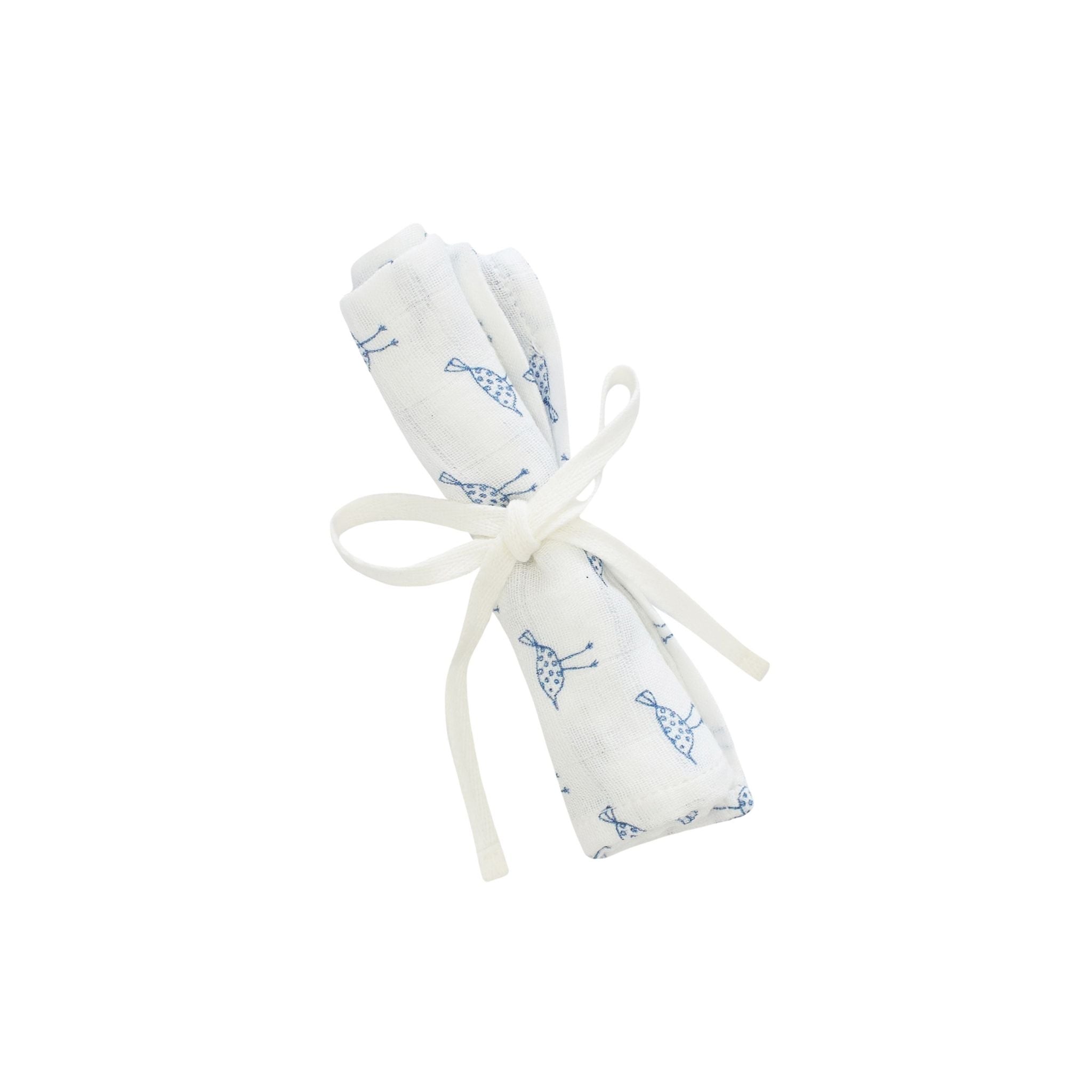 Bird Swaddle - Blue