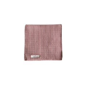 Petite Laure Waffle Baby Blanket - Dusty Pink