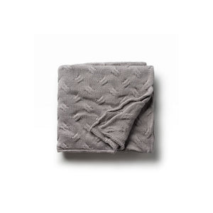 Domani Home Waves Baby Blanket - Grey
