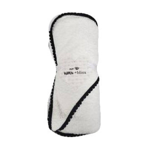 Winx And Blinx Mini Pompom Hooded Towel - Black