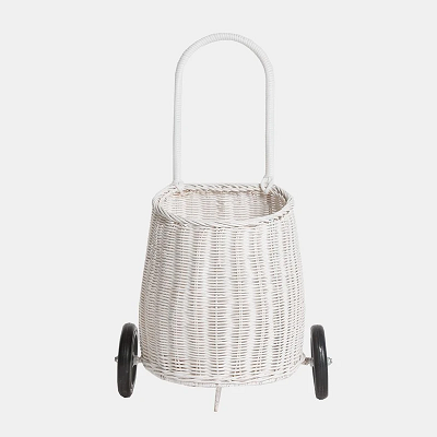 Olli Ella Luggy Basket - White